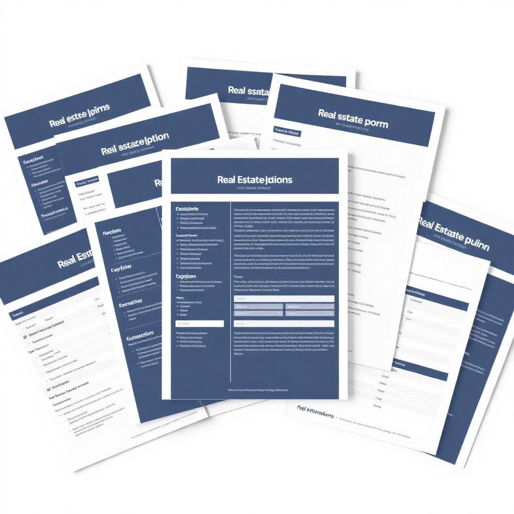 Paquete de formularios para clientes inmobiliarios